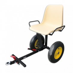 Pojízdné sedadlo BAMATO pro sekačky na vysokou trávu a mulčovače