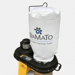 Odsavač pilin BAMATO AB-550 s 5 vaky a 2. filtrem s detailem filtru