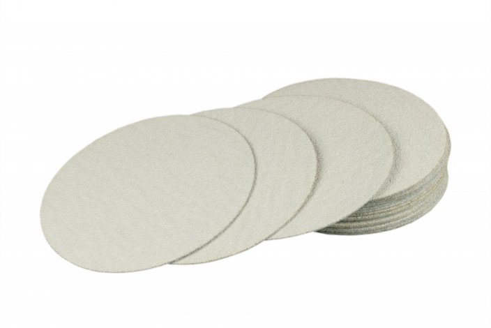 Brusný papírový kotouč na suchý zip, Ø 100 mm, zrnitost P80 (20 ks)